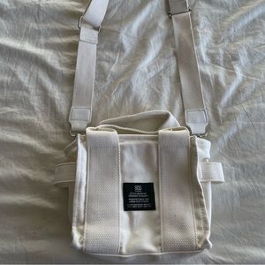 Urban outfitters mini tote bag cream color